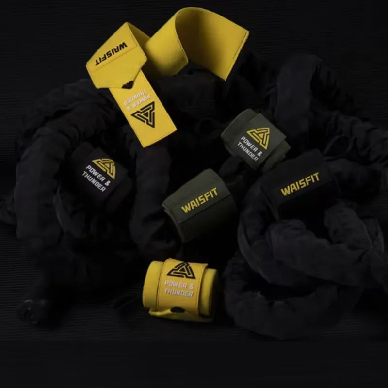 1 Pair Premium Wrist Support Fitness Wristbands Protect Your Wrist During GYM Workouts Ideal for Intense Bench Press Deadlift