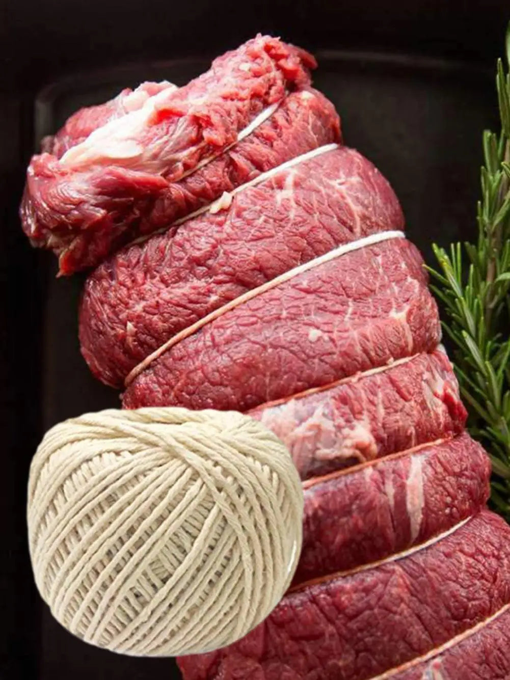 1/2/3/4/5/10/20PCS Cooking Tools Butcher's Cotton Twine Meat Prep Trussing Turkey Barbecue Strings Meat Sausage Tie Rope Cord