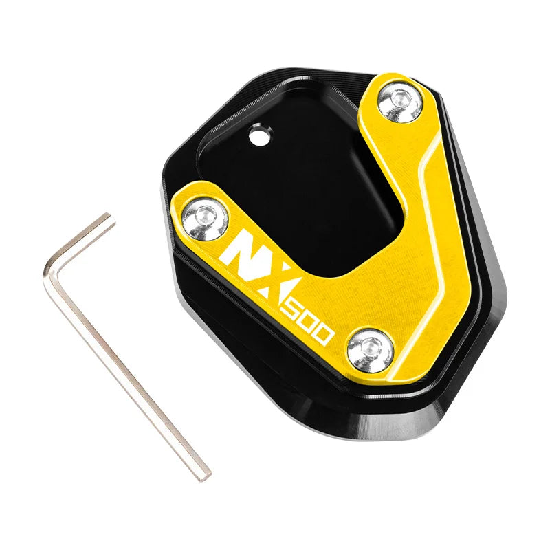 Motorcycle Foot Side Stand Extension Plate Kickstand Pad For HONDA CB500X CB650R CB500F CB125R CB300R 400X CBR650R 650F CBR500R