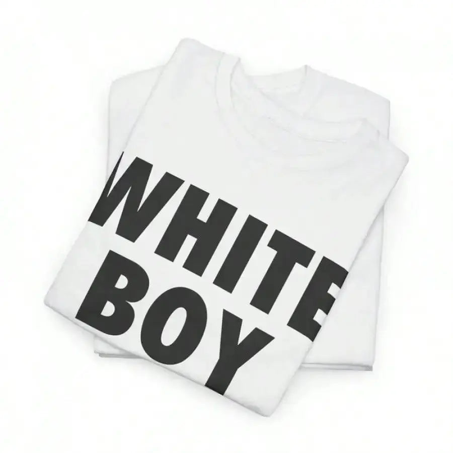 WHITE BOY OF THE YEAR T Shirts  Print Short Sleeve T-shirt Retro Casual Streetwear Vintage Tee Fashion Top Unisex