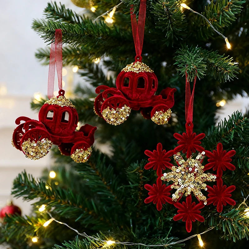 Xmas Tree Accessories Christmas Decorations 2026 Christmas Party Ornament Hanging Pendants Room Decor Wall Decor Navidad