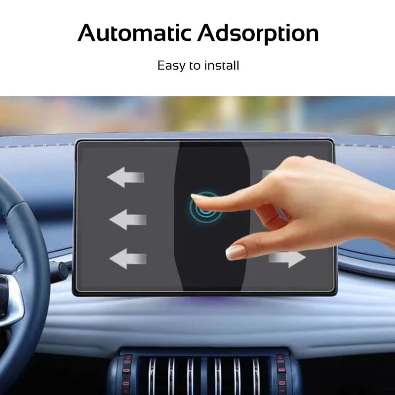 Tempered Glass Film Screen Protector for BYD Atto 3 Yuan Plus 2022-2025 Instrument Navigation Protective Cover Car Accessories