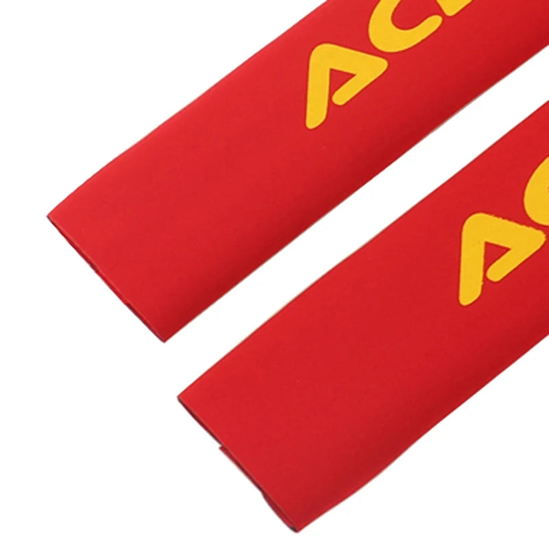 Universal 350mm Motorcycle Front Fork Protector Shock Absorber Guard Wrap Cover For ATV Dirt Pit Bike Scooter Motocross Parts
