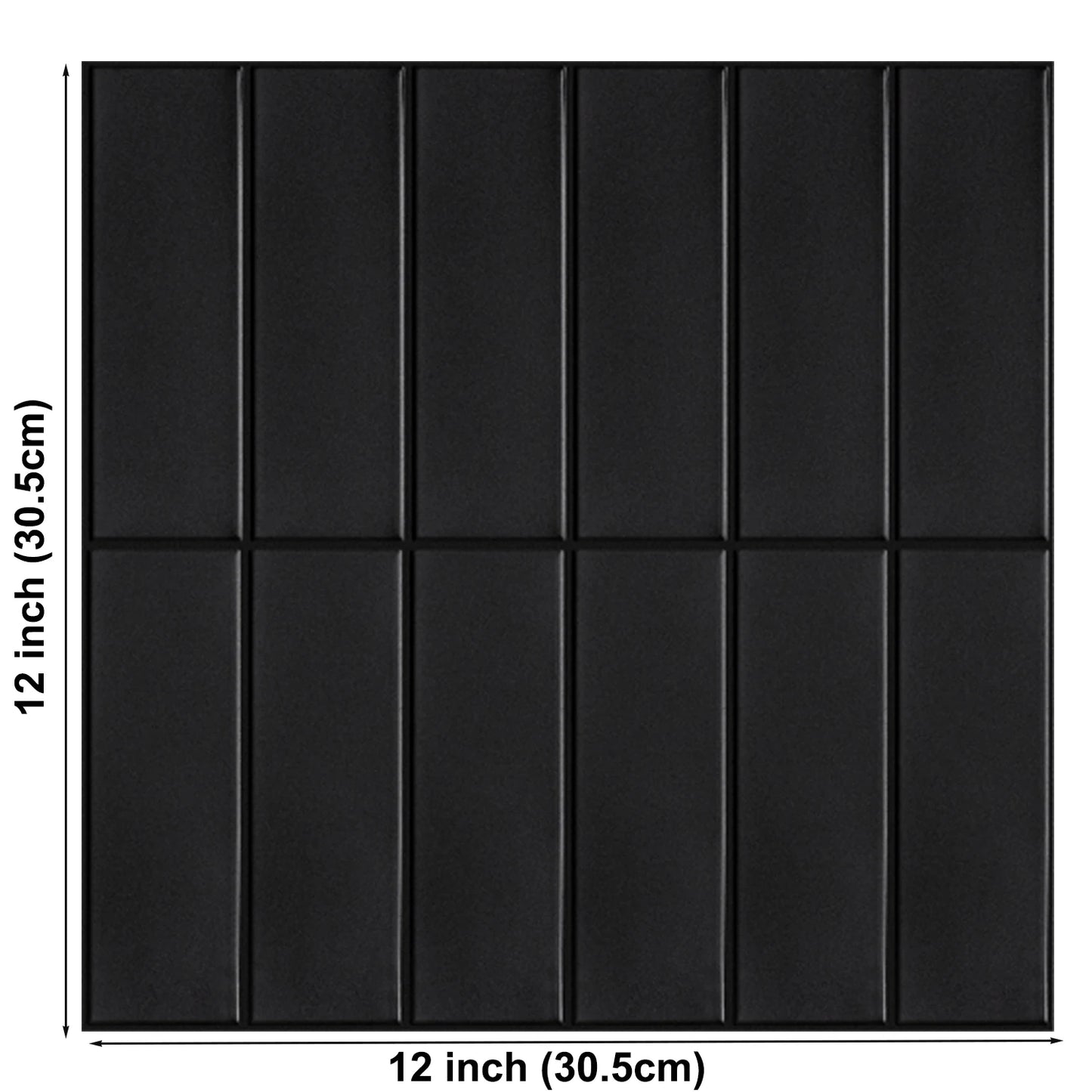 10pcs Thicker Design 3D Self-adhesive Wall Sticker Home Wallpaper Durable Pet Material Tile Decals for Kitchen Bathroom Tailgate