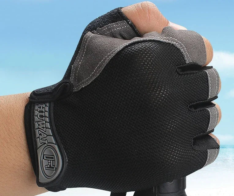 Gym Gloves for Men Women Fingerless Training Cycling Gloves Sports Fitness Motorcycle Mtb Anti-slip Gloves Bicycle Accessories