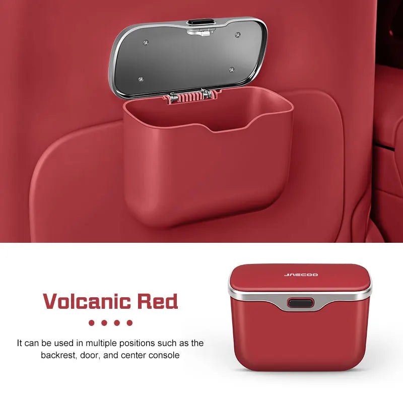 Waterproof Car Garbage Bin Trash can For Chery Jaecoo J7 J8 2023 2025 Auto DoorSide /Seat Back Hanging Storage Box Accessories