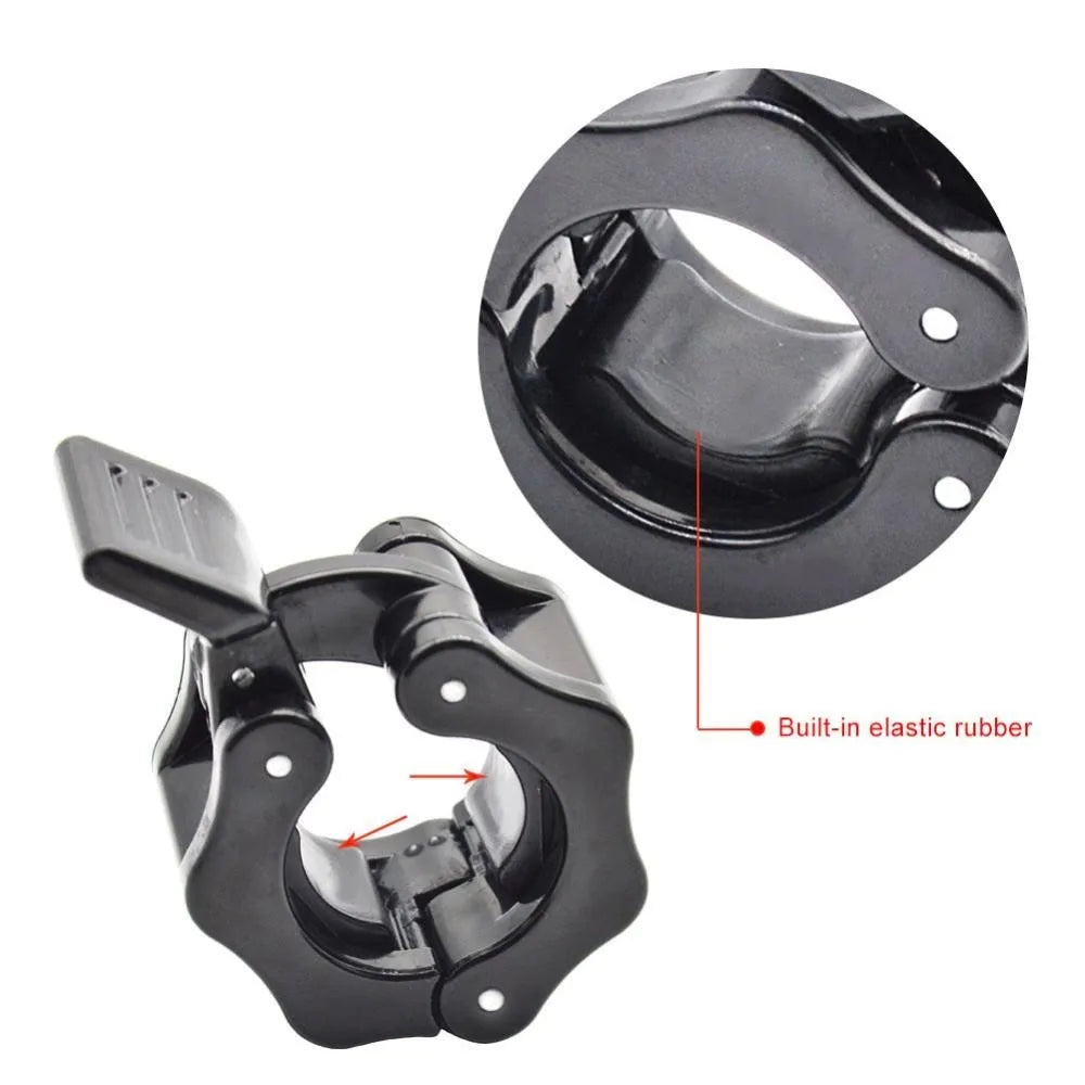 1 Pc  Spinlock Collars Barbell Collar Lock Dumbell Clips Clamp Weight Lifting Bar Gym Dumbbell Fitness Body Building 25/28/30mm