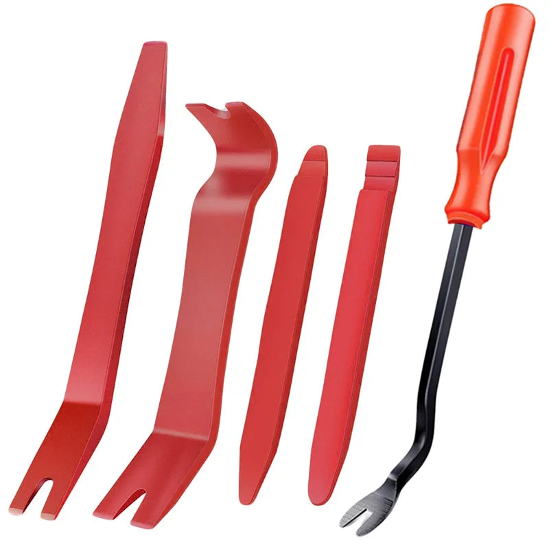 New Car Disassembly Tool With Auto Fastener Clips Mixed Kit Car Body Push Retainer Pin Rivet Bumper Door Trim Panel Fastener Kit