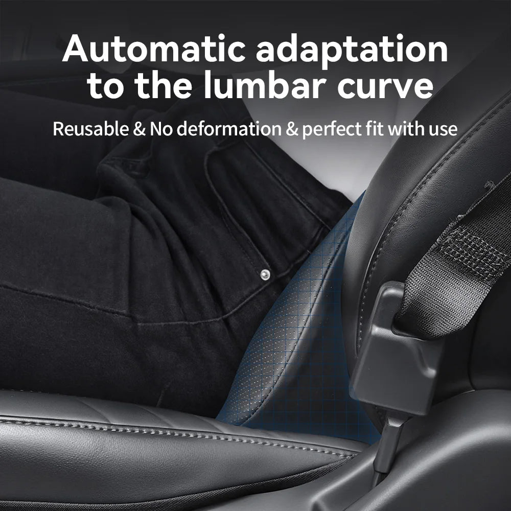 YZ for Tesla Travel Model 3 Y YL Juniper 2021-2026 Neck Pillow Headrest Lumbar Support Breathable Memory Foam Cushion Accessory