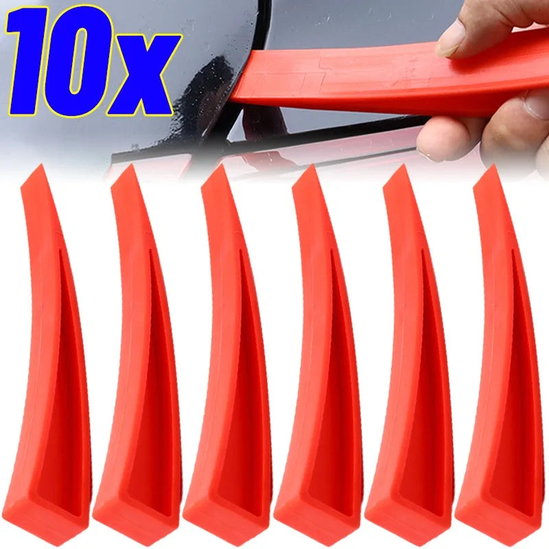 Red Car Door Wedge Panel Paintless Dent Removal Repair Hand Tool for Window Auto Wedge Pump Locksmith Thickened Door Repair