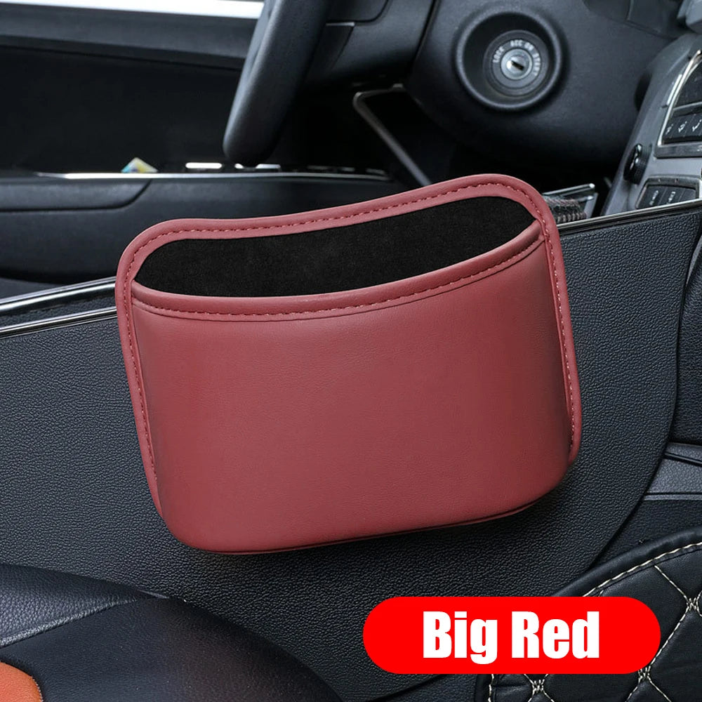 Car Door Cup Holder Box Universal Drink Rack Storage Bin Back Clip Design Car Seat Back Water Cup Box Organizer Pocket
