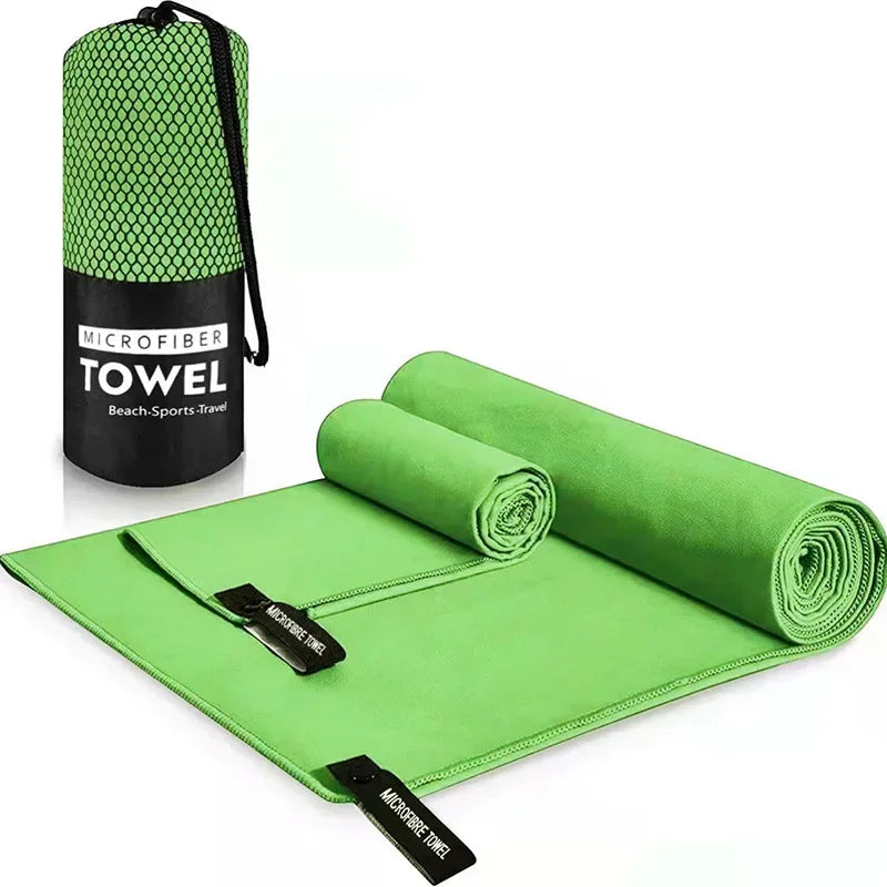 Quick-Drying Sports Towel 40x80/50x110cm Blue Grey Green Orange Swimming Gym Fitness Camping Running Beach Washcloth Towels