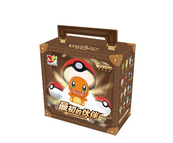 Funism Pokemon 30th Anniversary Original Partners Series Blind Box Charmander Starter Pokemon Ball Charmander Squirtle Figure