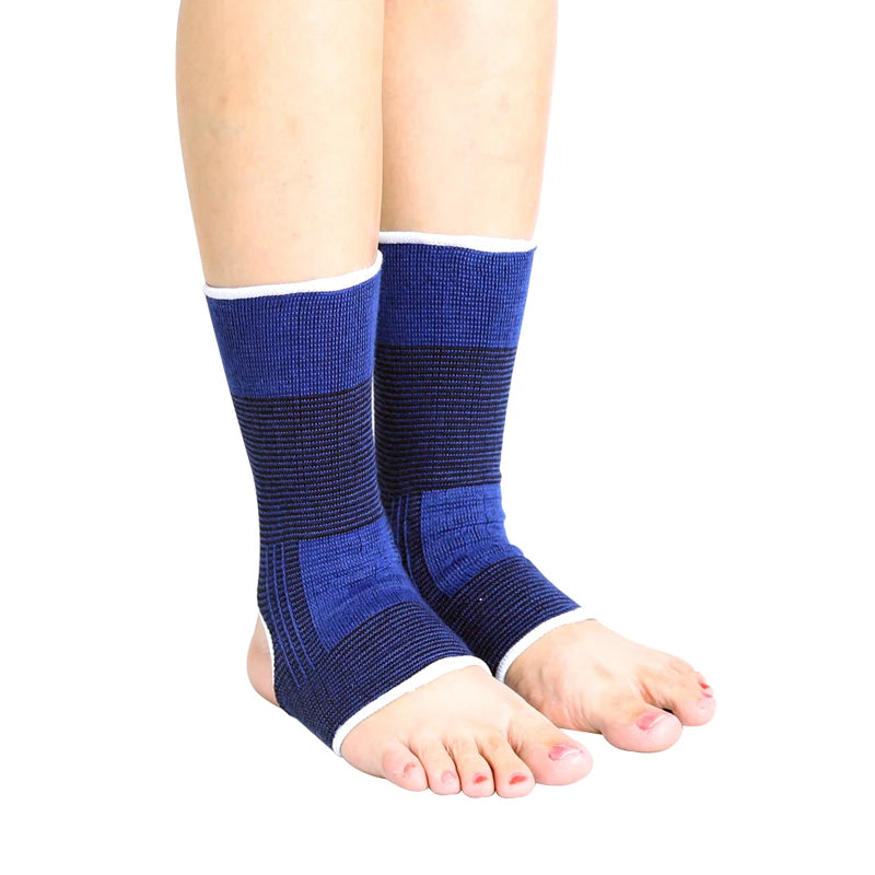1Pair Multi-Sport Knitted Breathable Ankle Brace LZD Basketball Football Gym Running Compression Support Stability Protector