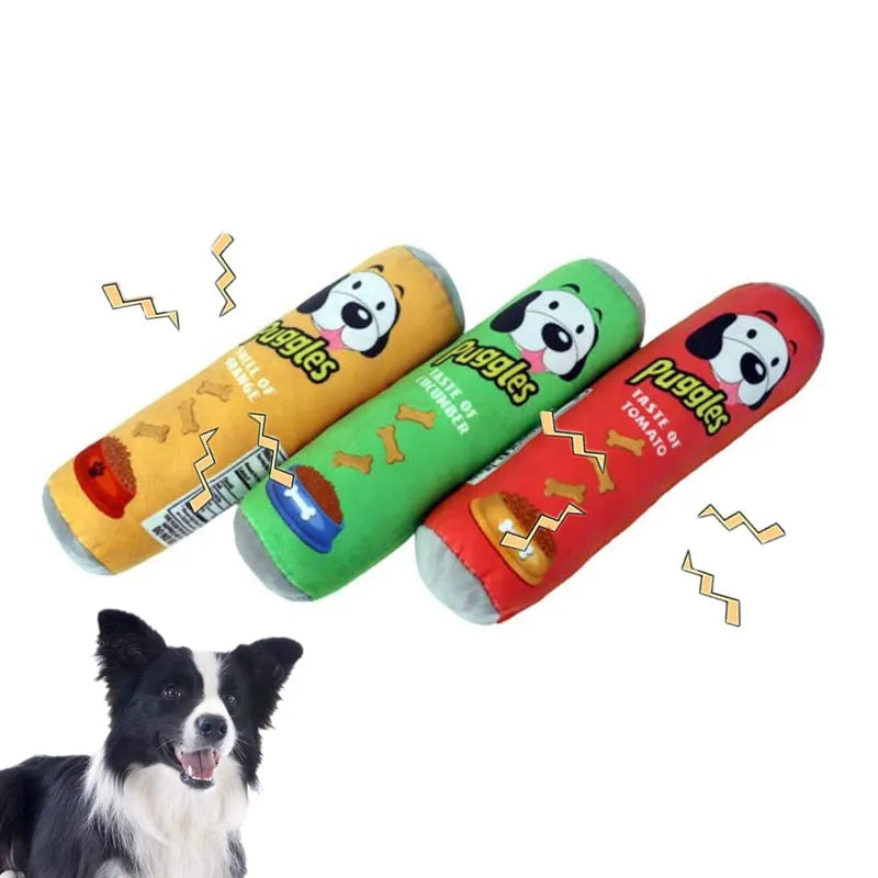 Plush Dog Joint Chew Toy