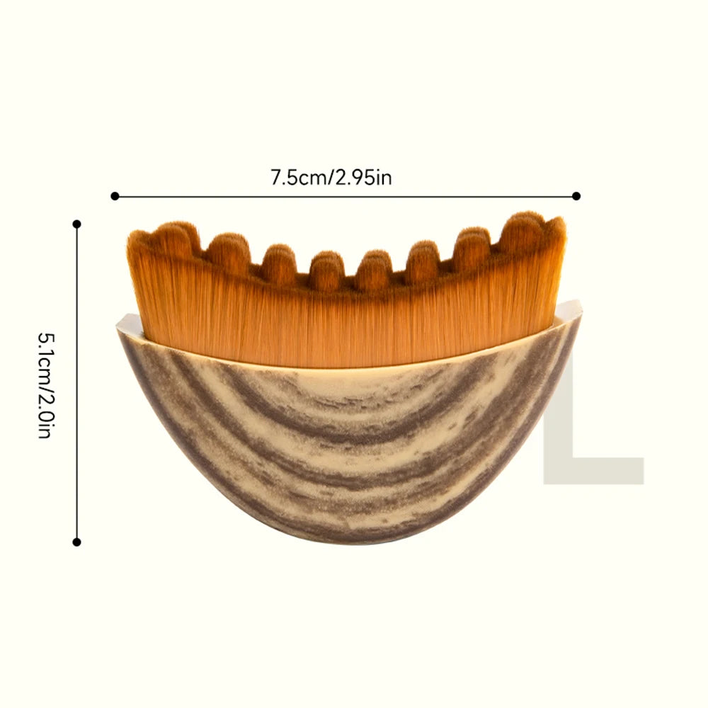 Face Massager Spa Body Brush for Dry Brushing Lymphatic Drainage Dry Skin Blood Circulation Tool for Face and Body Care