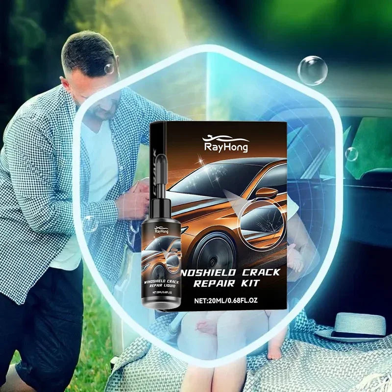 Quick Cure Windshield Crack Repair Fluid Invisible Restore Resin Windscreen Scratch Fix Liquid Glass Curing Glue Car Accessories