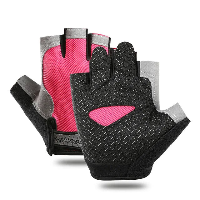 Half Finger Gel Weight Lifting Gloves Men Women Breathable Anti-slip Workout Gloves Summer Gym Yoga Sport Training Hand Gloves