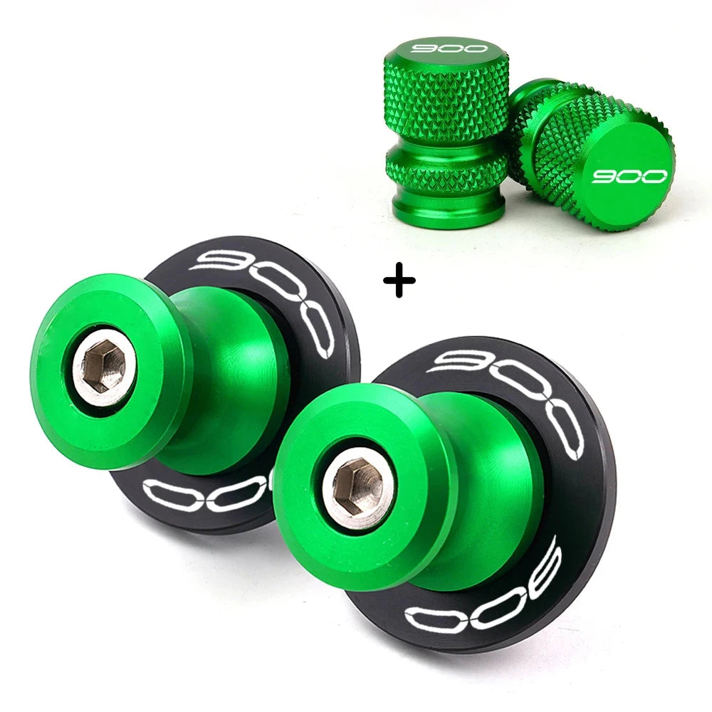 For Z900 Z900RS Z900SE Z 900 2017-2023 2024 2025 2026 Motorcycle CNC Swingarm Spool Sliders Stand Screw Tire Valve Caps