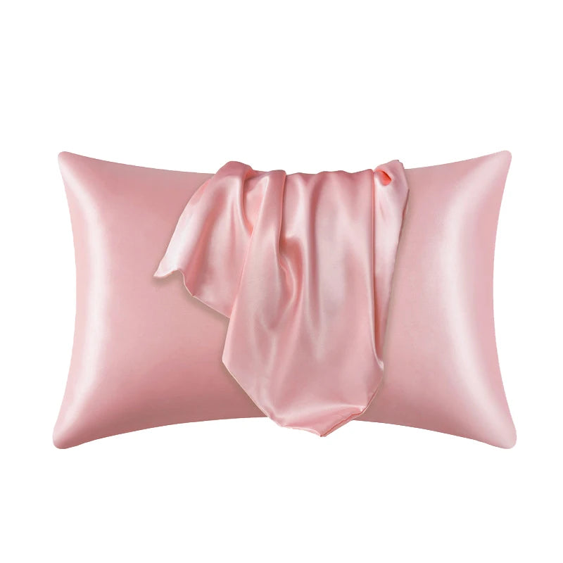 2Piece Natural Mulberry Silk Pillow Case Real Silk Protect Hair Skin Pillowcase Any Size Customized Bedding Pillow Cases Cover