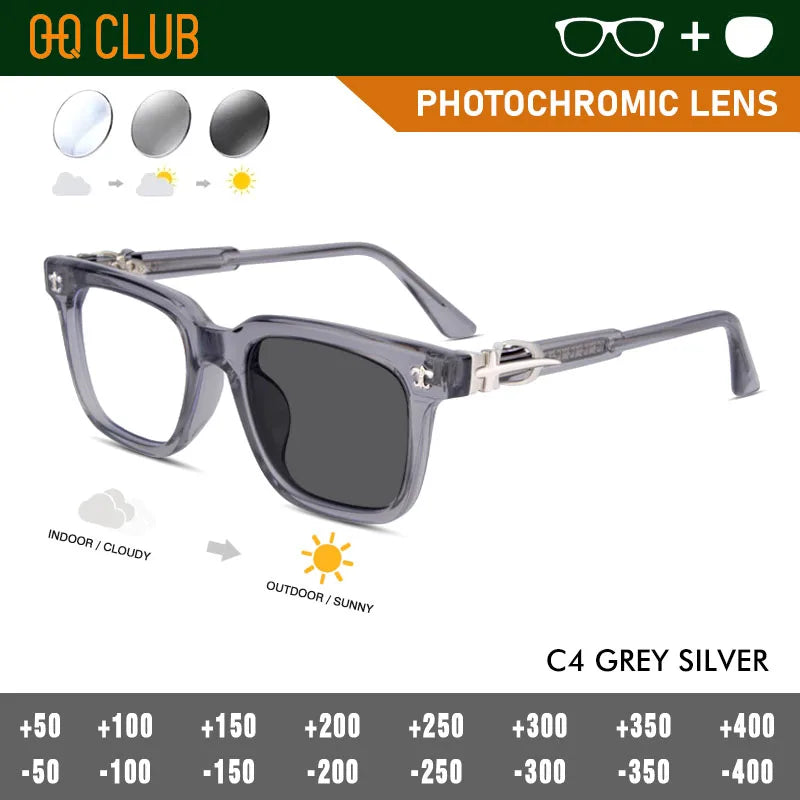 O-Q CLUB Plus Reading Glasses Men High Quality Lunettes De Lecture Men's Eyeglasses Blue Light Lenses to Read Women's Eyepieces