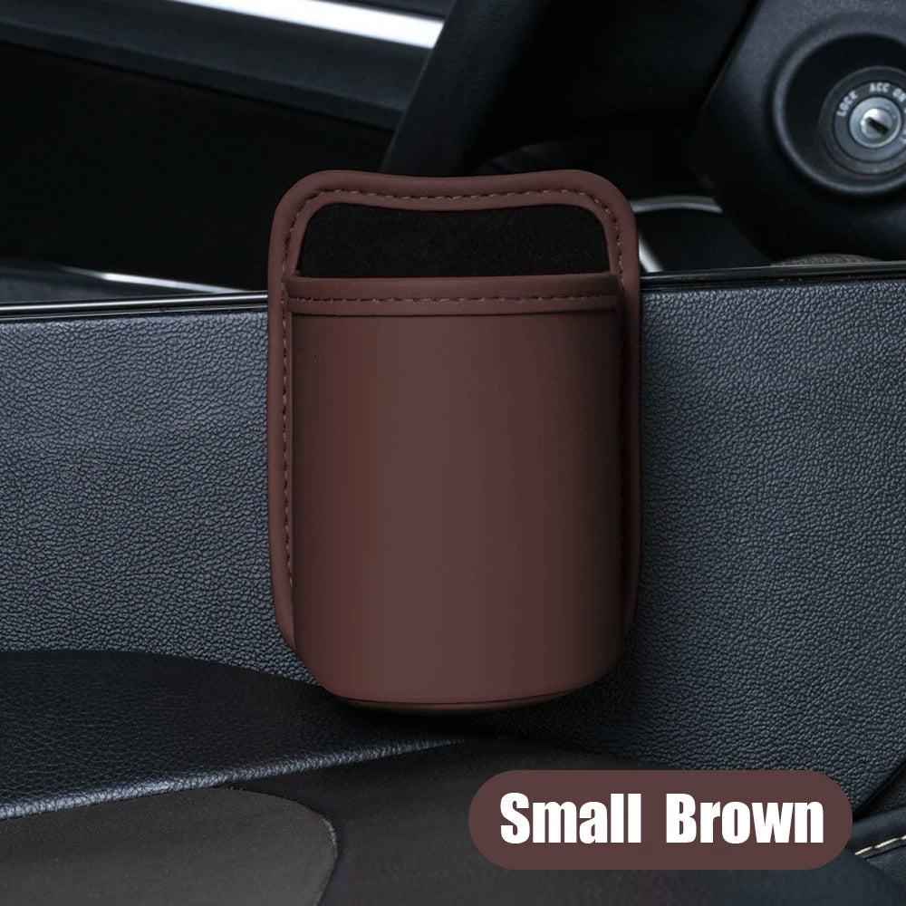 Car Door Cup Holder Box Universal Drink Rack Storage Bin Back Clip Design Car Seat Back Water Cup Box Organizer Pocket