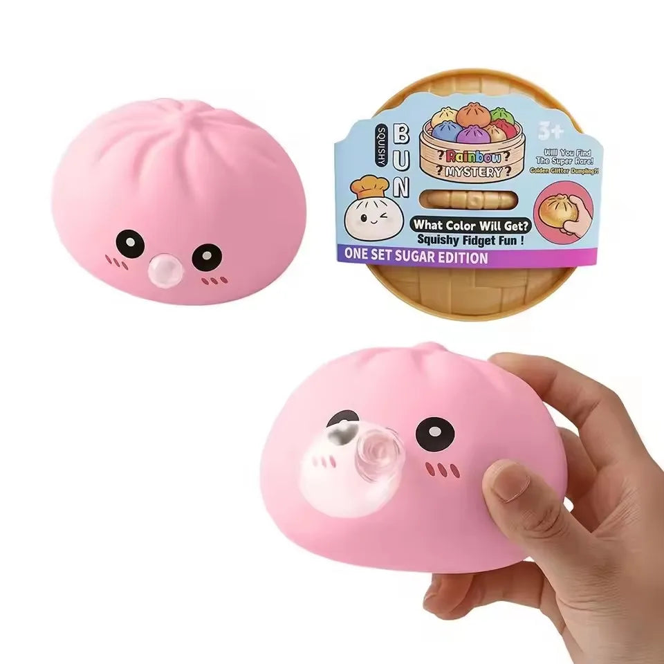 Dumpling Squishy ULTRA RARE Gold Glitter Hidden Edition Dumpling Squishies