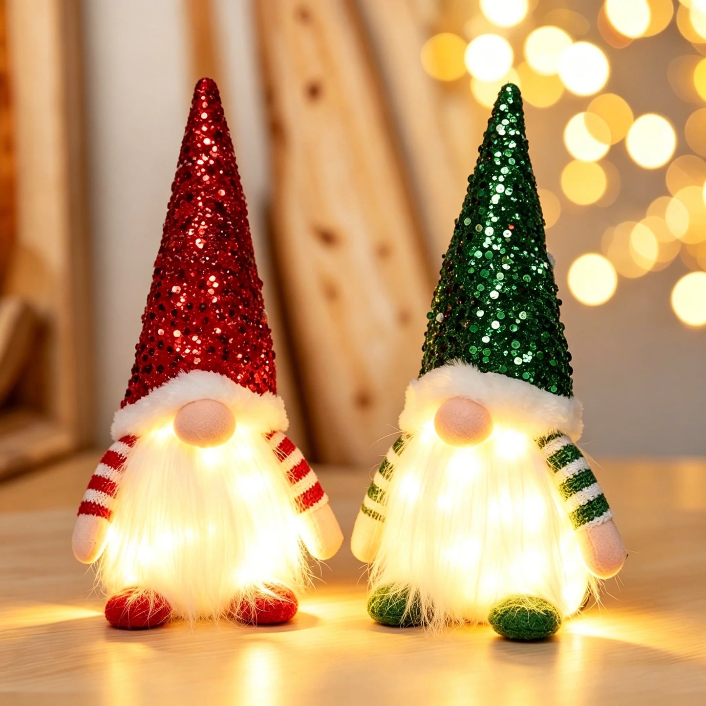 1~4PCS 2026 Christmas Decoration for Home Santa Claus Plush Doll 30cm Navidad Party Decor Xmas Ornaments New Year Gift