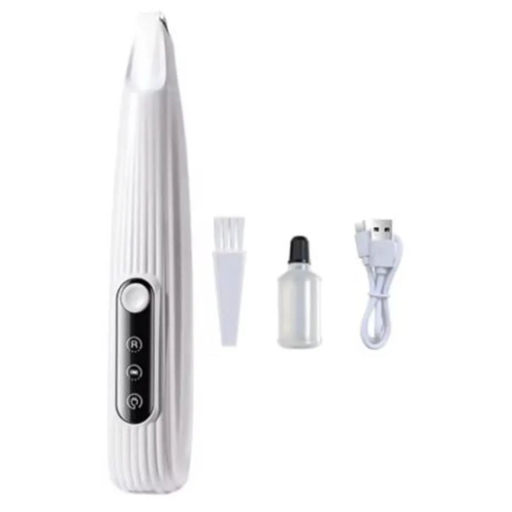 Low Noise Pet Foot Shaver Smart Display Waterproof Paw Hair Trimmer USB Rechargeable with Led Dog Paw Trimmer for Dogs Cats
