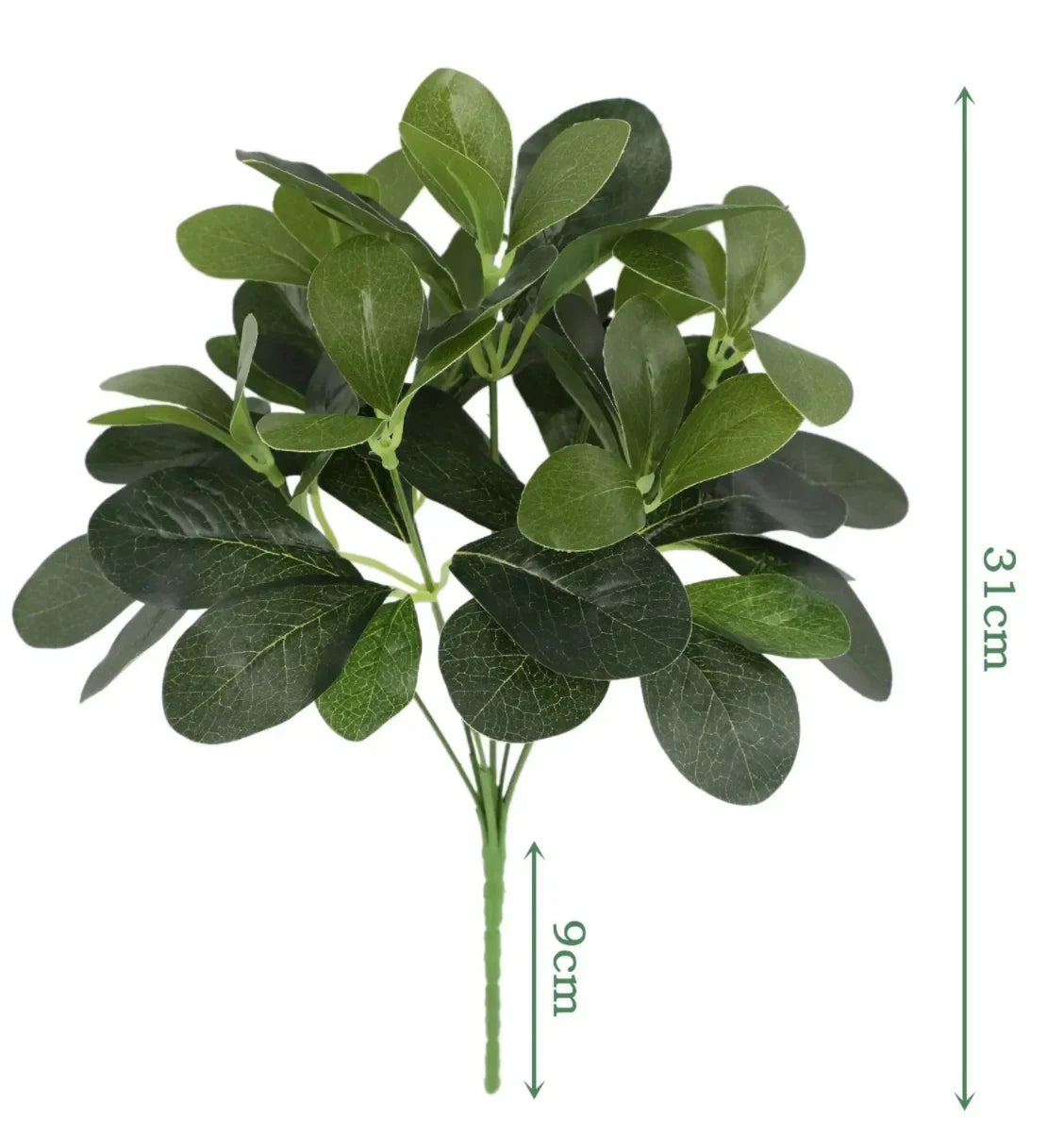 1/3/5pcs Artificial Plant Desktop Decoration Fake Green Plant Accessories Plastic Flowers Outdoor Decoration Wedding