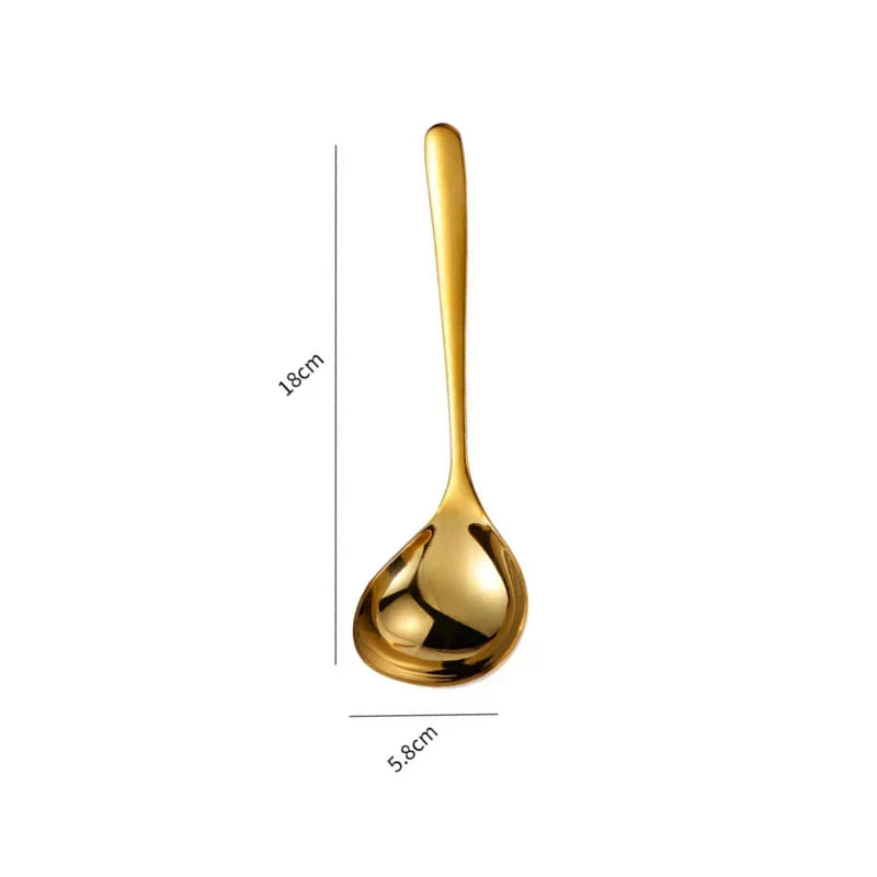 Gold Stainless Steel BBQ Tongs