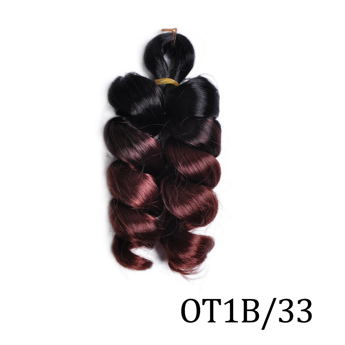 Loose Curly Braiding Hair 12 inch Pre Stretched Bouncy Braiding Hair Easy Braid Crochet Hair Wavy Curls Synthetic Hair Bulk