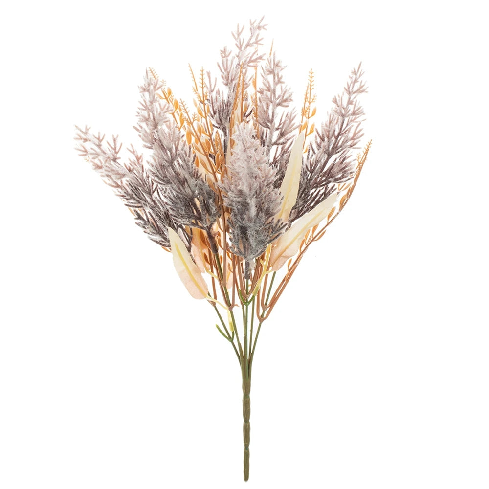 Artificial Plants Reed Festival Wedding Wreath Garden Home Room Vase Decora DIY Gift Flower Bouquet Brial Yard Outdoor Accessory