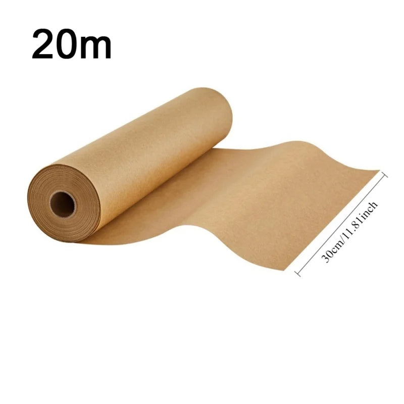 Parchment Paper Roll Non-stick Baking Bread Cake Cookie Egg Dart Paper Sheets For Cooking Grilling Steaming Baking Air Fryer