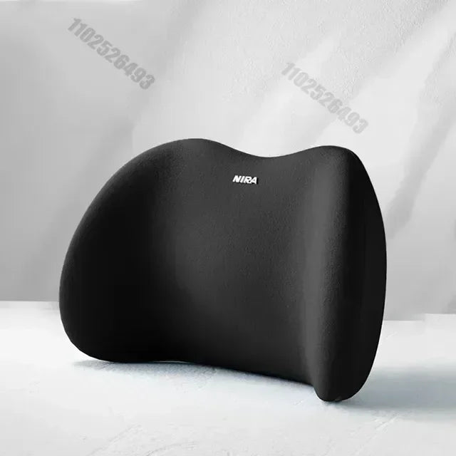 Car Memory Foam Neck Pillow Protection Lumbar Backrest Cushion Lumbar Cushion Car Headrest Cushion Amagi
