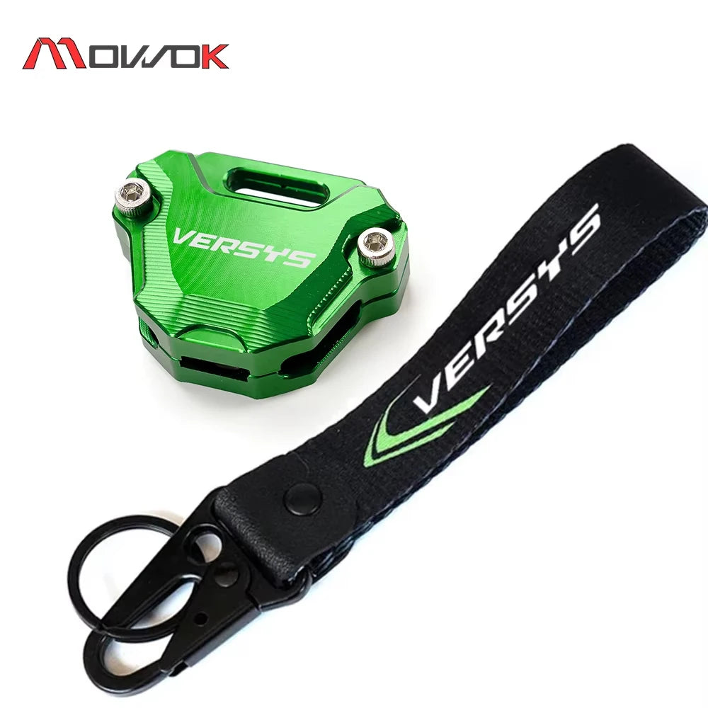 For Kawasaki VERSYS 1000 650 cc Versys650 cc VERSYS1000 2012-2024 Motorcycle Key Chain (Without Chip) Key Case Cover Key Shell