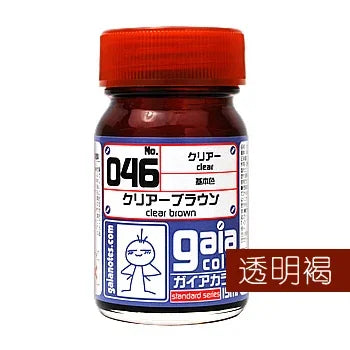GAIA Paint 041~050 Clear Color Lacquer Paint 15ml Plastic Model Hand Coating Pigment for Model Hobby DIY Coloring