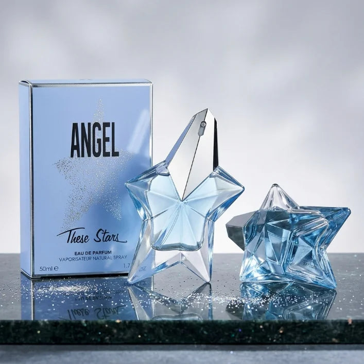 50ml Blue Star Bottle Perfume Fresh Sweet Scent Eau De Parfum Spray For Women Party And Dating