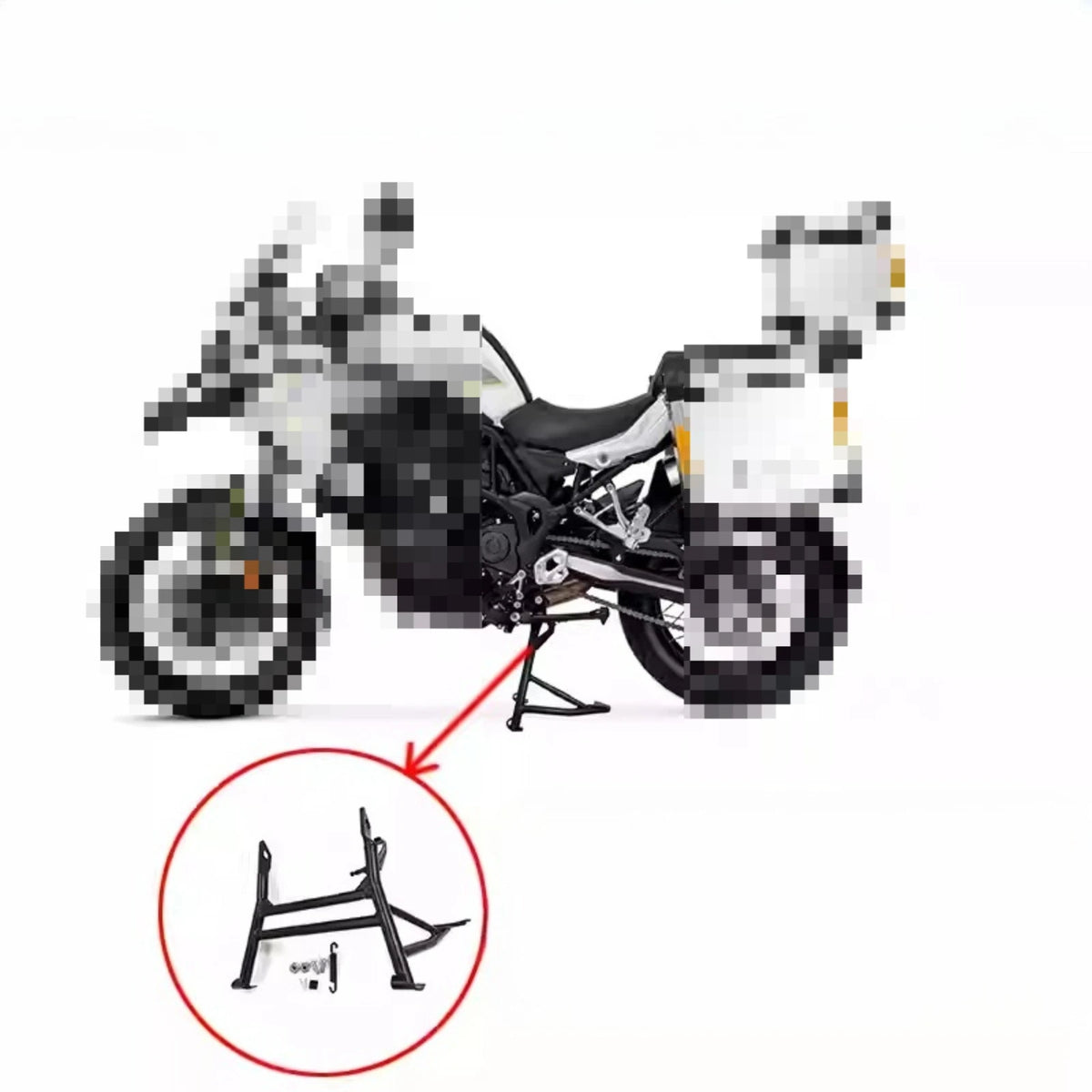 For Benelli TRK502X TRK552X TRK702X TRK702 TRK552 TRK 552 Motorcycle Center Parking Stand Kickstand Middle Kick Support Bracket