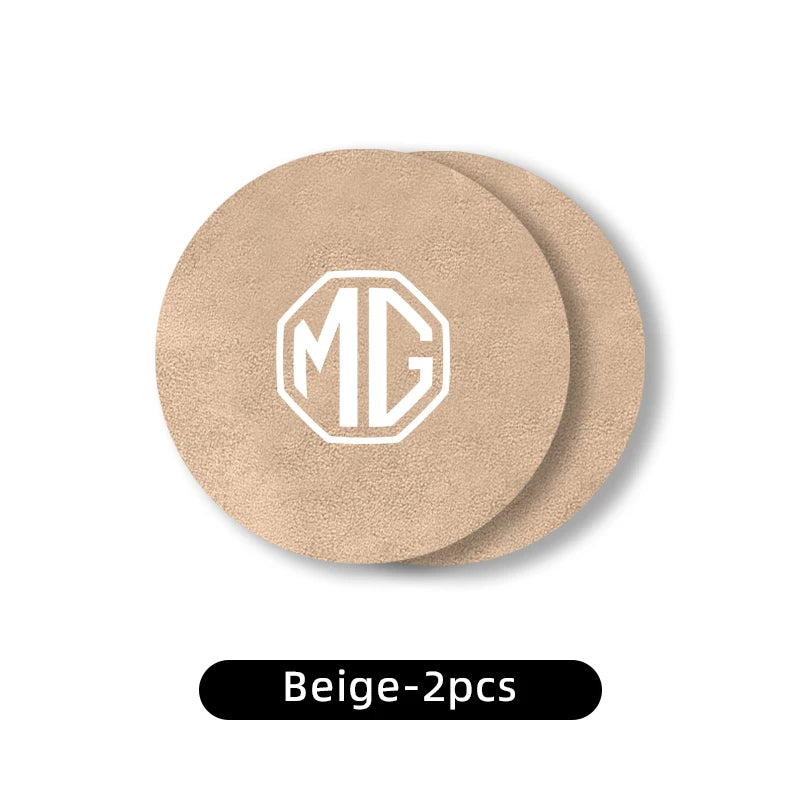 2PCS Car Coaster Cup Holder Anti-slip Accessories For MG Morris Garages 6 3 5 7 TF ZR ZS HS GS GT Hector RX5 RX8 350 550 Gundam