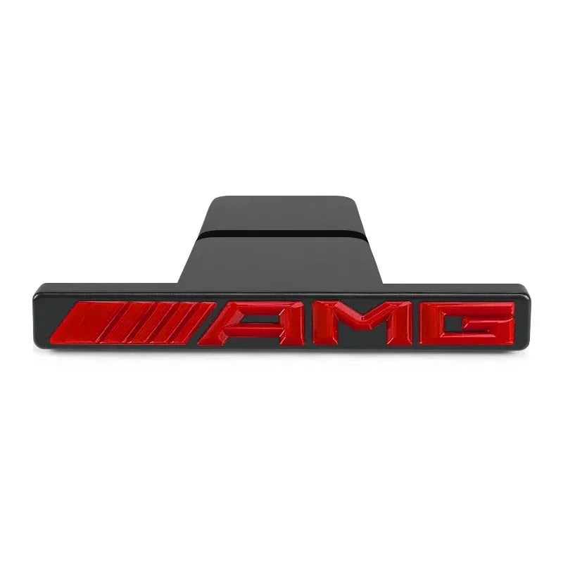 3D ABS Logo AMG Emblem Car Front Grille Badge Caps For Mercedes Benz GLC A B C E Class W204 W205 W212 W213 GT AMG Accessories