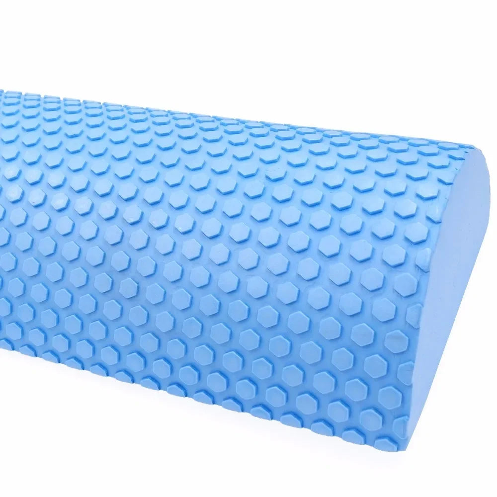 Half Round EVA Massage Foam Roller Yoga Pilates Fitness Equipment Balance Pad Yoga Blocks with Massage Floating Point 30-45cm