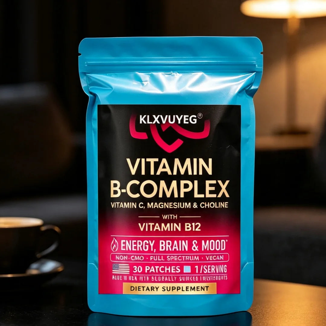 Vitamin B Complex For Men & Women - 11-in-1 B-complex: B2, B6, B7,b12 With Vitamin C - Energy, Brain & Heart Support, 30pcs