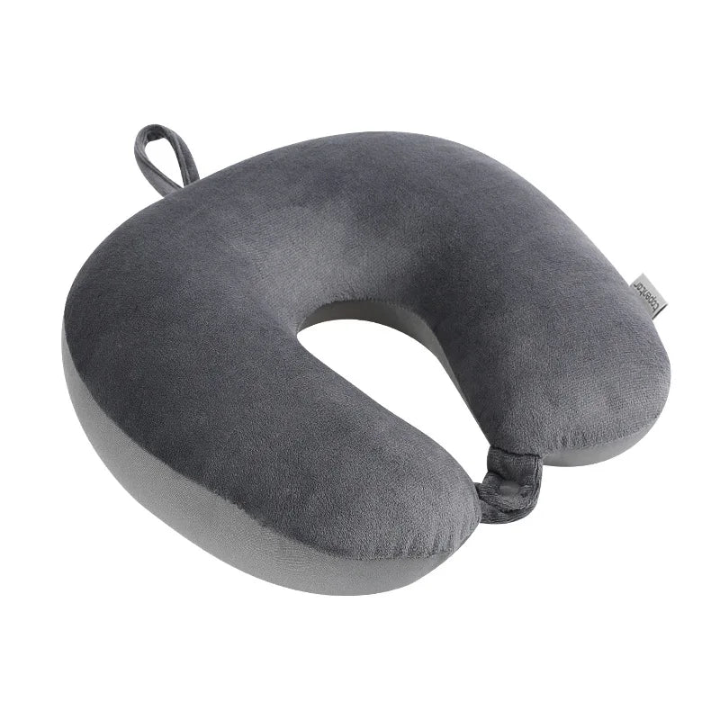 1PC Car Neck Pillow Soft Travel Pillow with Foam Particles for Comfort on Airplanes Cars and Home Office Use Stuffed Toy