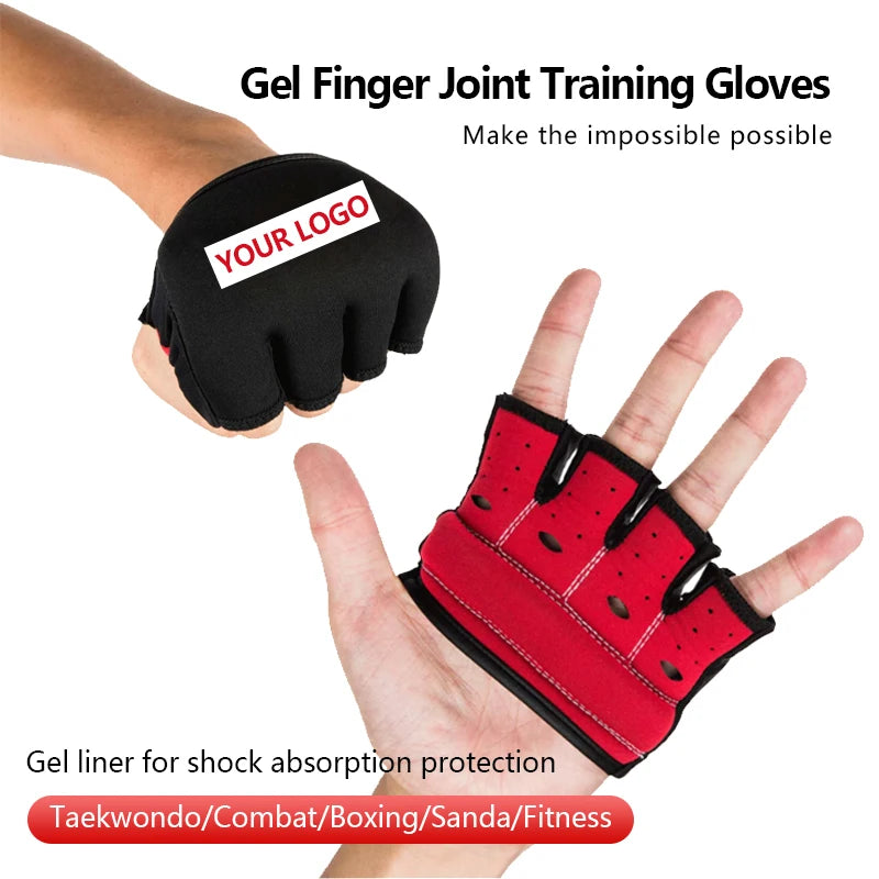 MMA boxing gloves UFC finger joint boxing gloves boxing Sanda combat peak gel Taekwondo Sanda boxing gloves customizable Logo