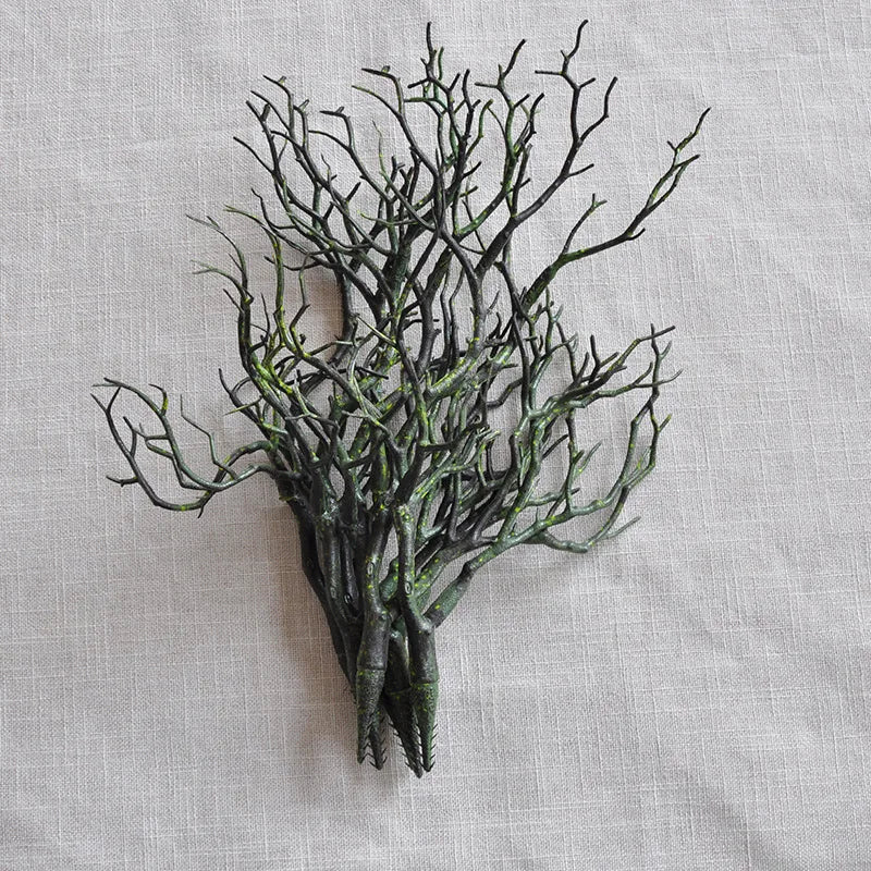 Simulated Small Tree Branches Plants Coral Antlers Living Room Christmas Ornaments DIY Plastic Accessories Decorative Shapes