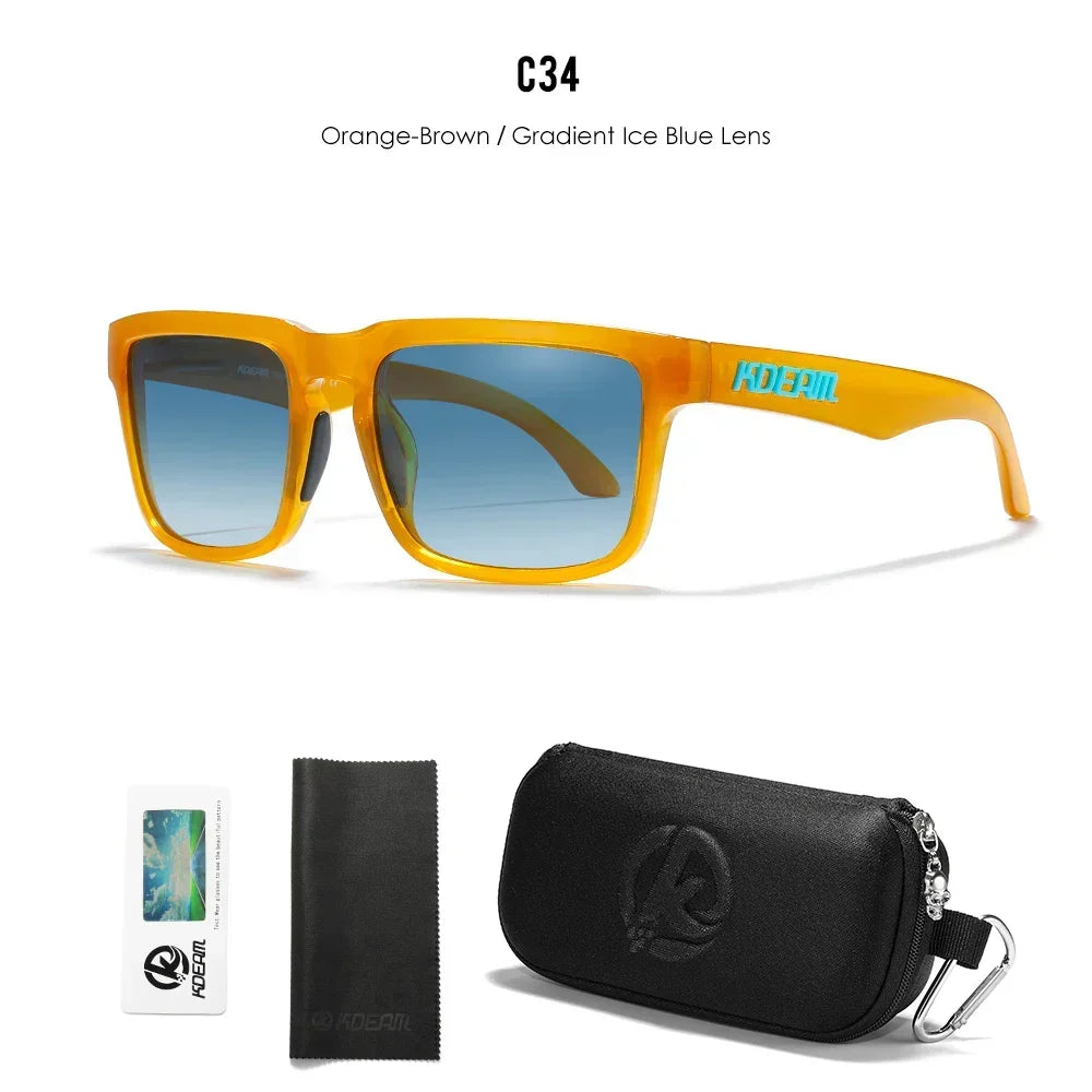 KDEAM Polarized Unisex Square Sunglasses