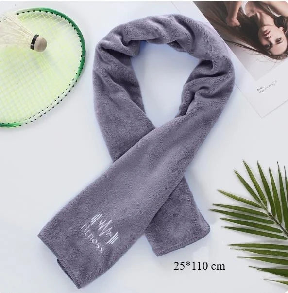 Super Absorbent Quick-Dry Sports Towel Lightweight Microfiber for Gym Running Basketball Outdoor Camping Travel 1/3pc
