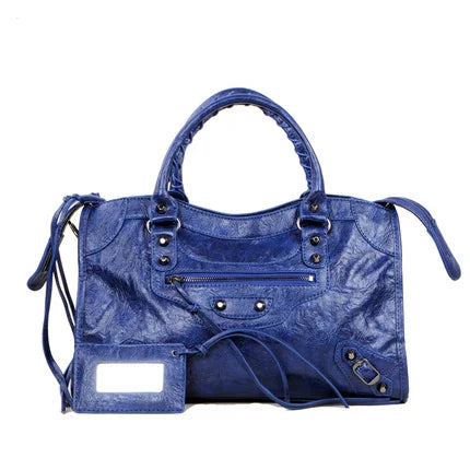 2026 Autumn and Winter Handbag Crossbody Large Capacity City Motorcycle Shoulder Bag Tote Bag for Women Luxury Designer