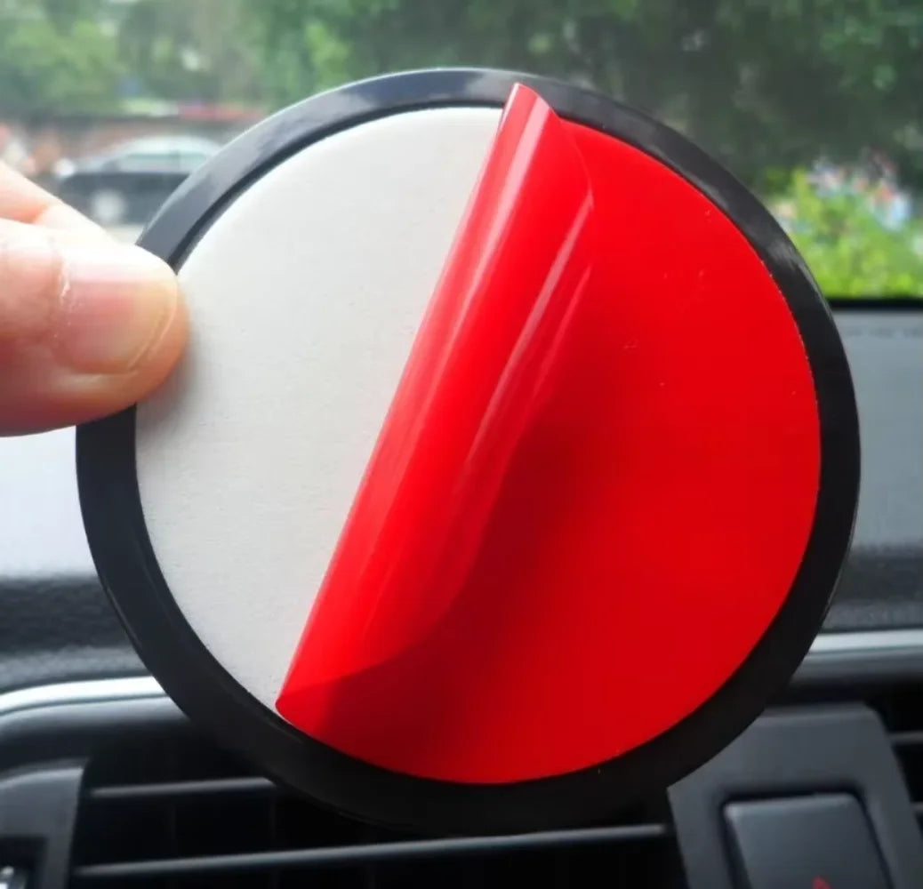 Universal Car Suction Cup Adhesive Dashboard Mount Pad Base for Navigation GPS Brackets 80mm Round Car Mobile Phone Holder Stand